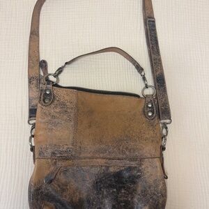 Bed|Stu Tahiti Crossbody Bag in Black Lux